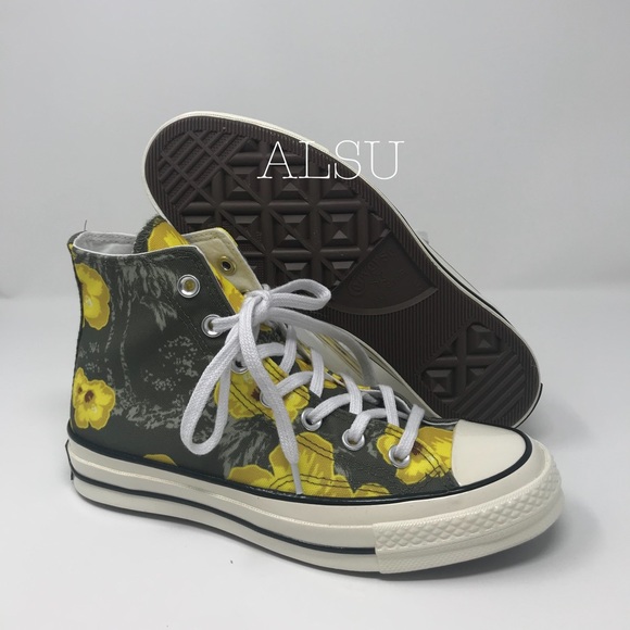 Converse Chuck 70 HI Field Surplus Yellow Green W - Picture 6 of 8